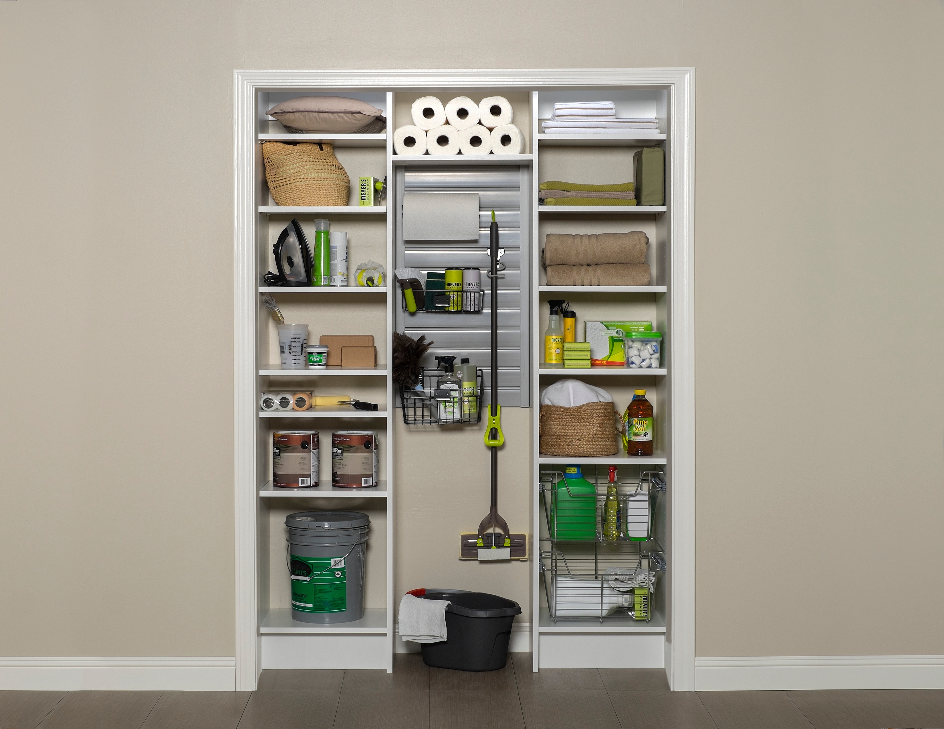 How to Organize Your Cleaning or Utility Closet